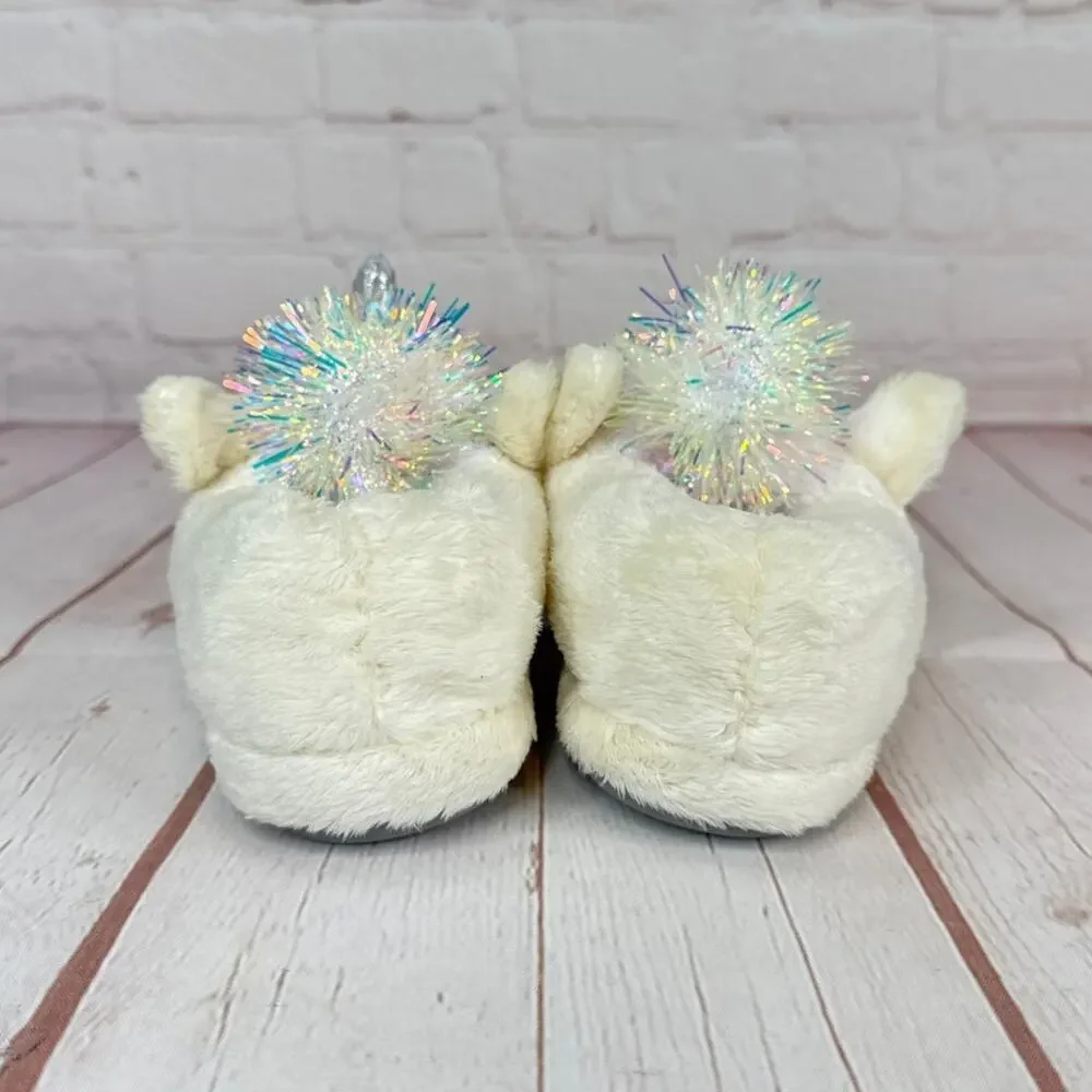 NWT Dearfoams Emery Critter Closed Back Slippers Toddlers Size 7/8‎